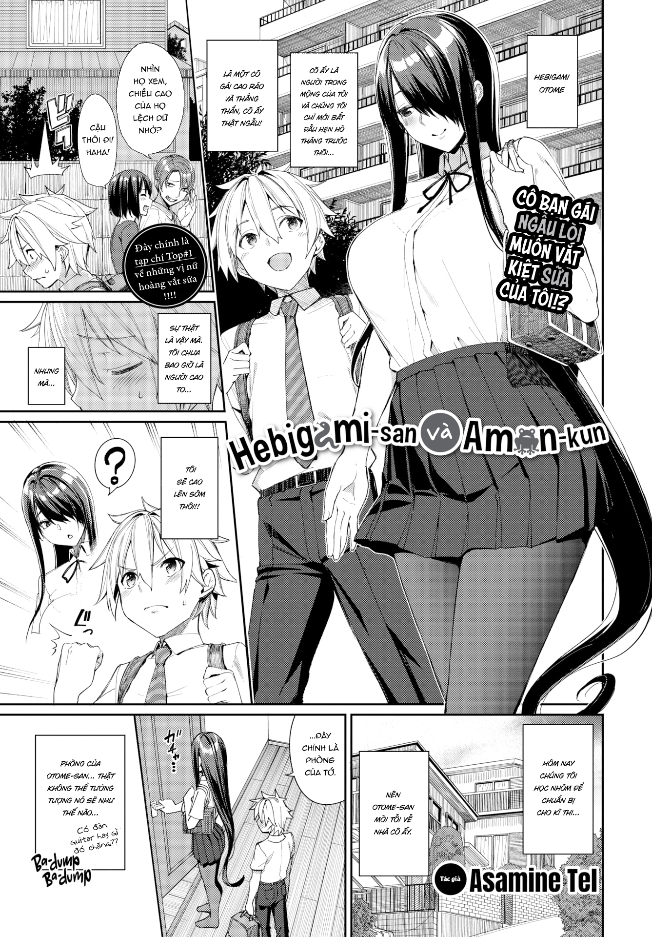 manhwax10.com - Truyện Manhwa Hebigami-san và Amon-kun Chương Oneshot ng t Kh ng che Trang 3