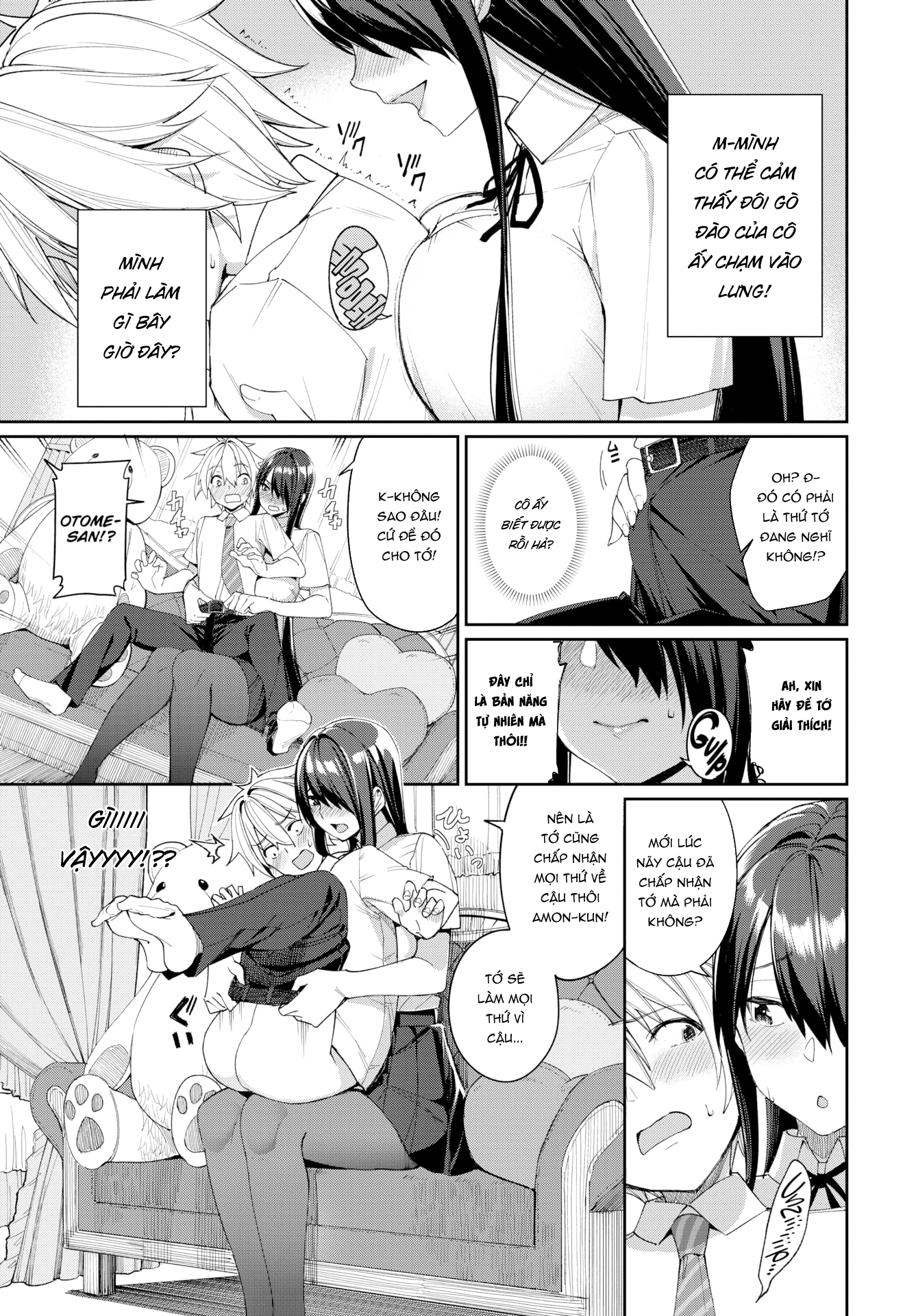 Hebigami-san và Amon-kun Chương Oneshot ng t Kh ng che Trang 7