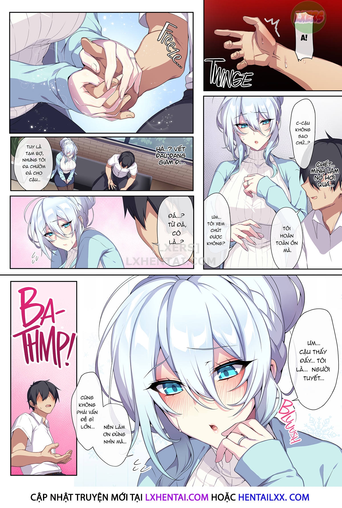 manhwax10.com - Truyện Manhwa Hitozukiai Ga Nigate Na Miboujin No Yukionna-San To Noroi No Yubiwa Chương Oneshot Kh ng che Trang 8