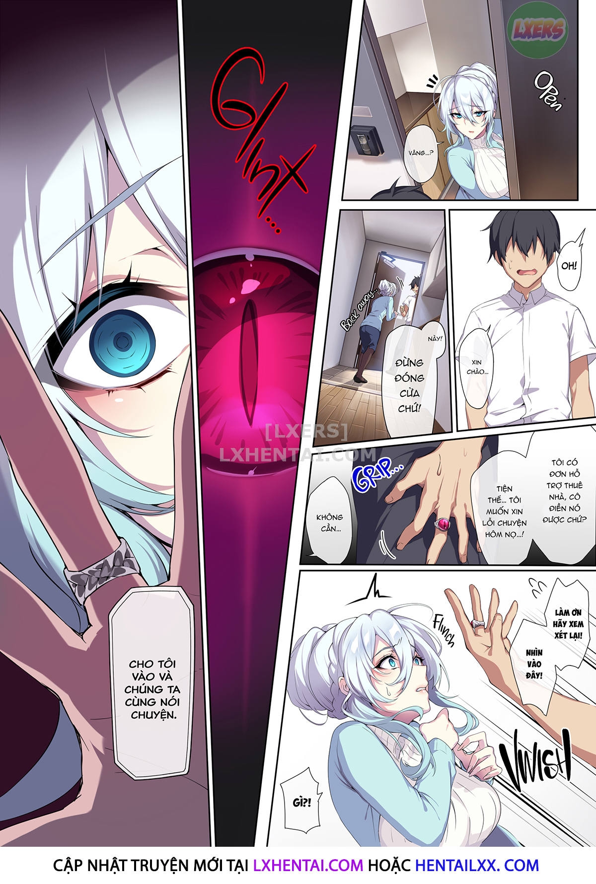 Hitozukiai Ga Nigate Na Miboujin No Yukionna-San To Noroi No Yubiwa Chương Oneshot Kh ng che Trang 17