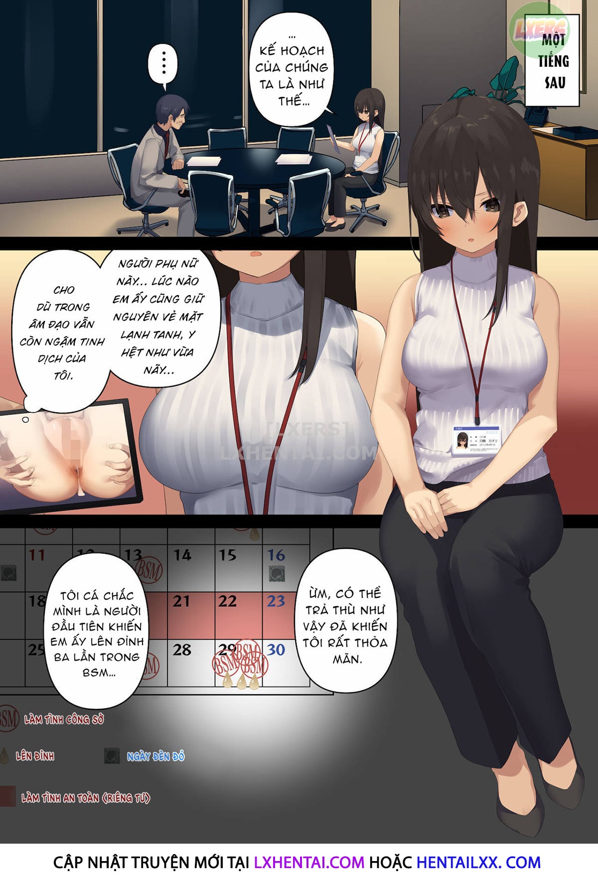 manhwax10.com - Truyện Manhwa Business Sex Manner Fukushuu No Joushi Hen Chương Oneshot Trang 41