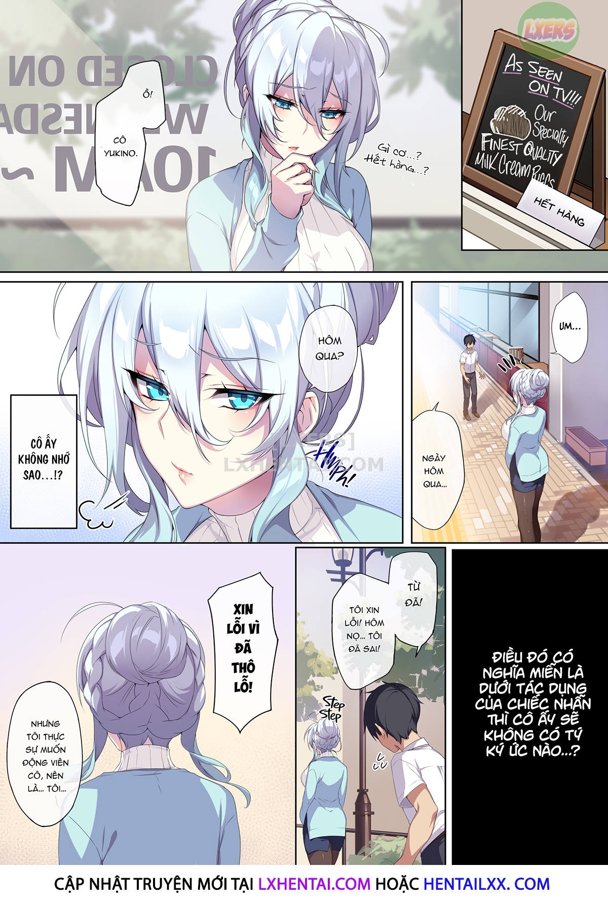 manhwax10.com - Truyện Manhwa Hitozukiai Ga Nigate Na Miboujin No Yukionna-San To Noroi No Yubiwa Chương Oneshot Kh ng che Trang 40