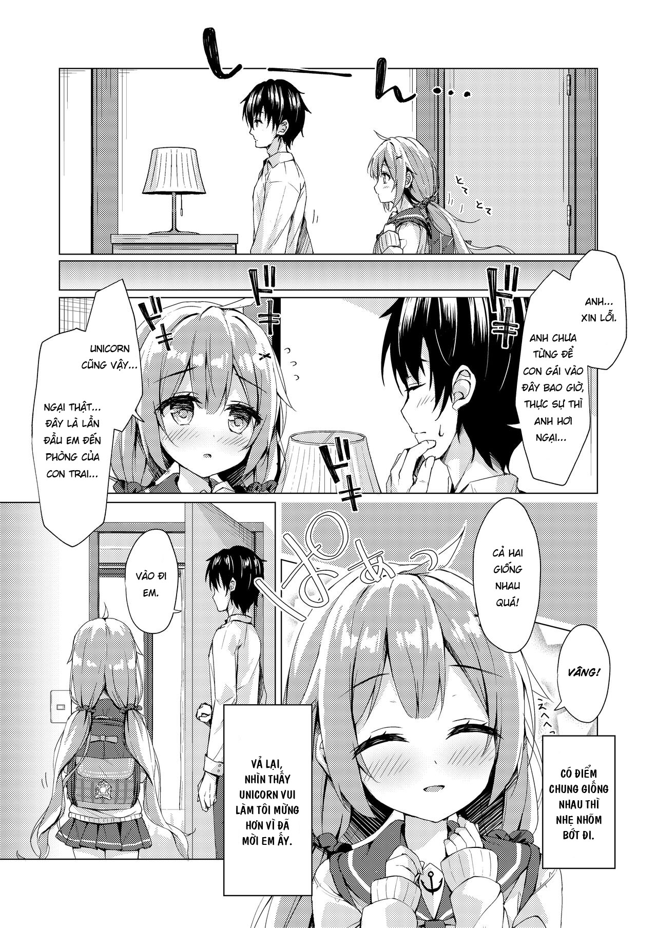 Unicorn-chan to Himitsu no Obenkyoukai Chương Oneshot Trang 5