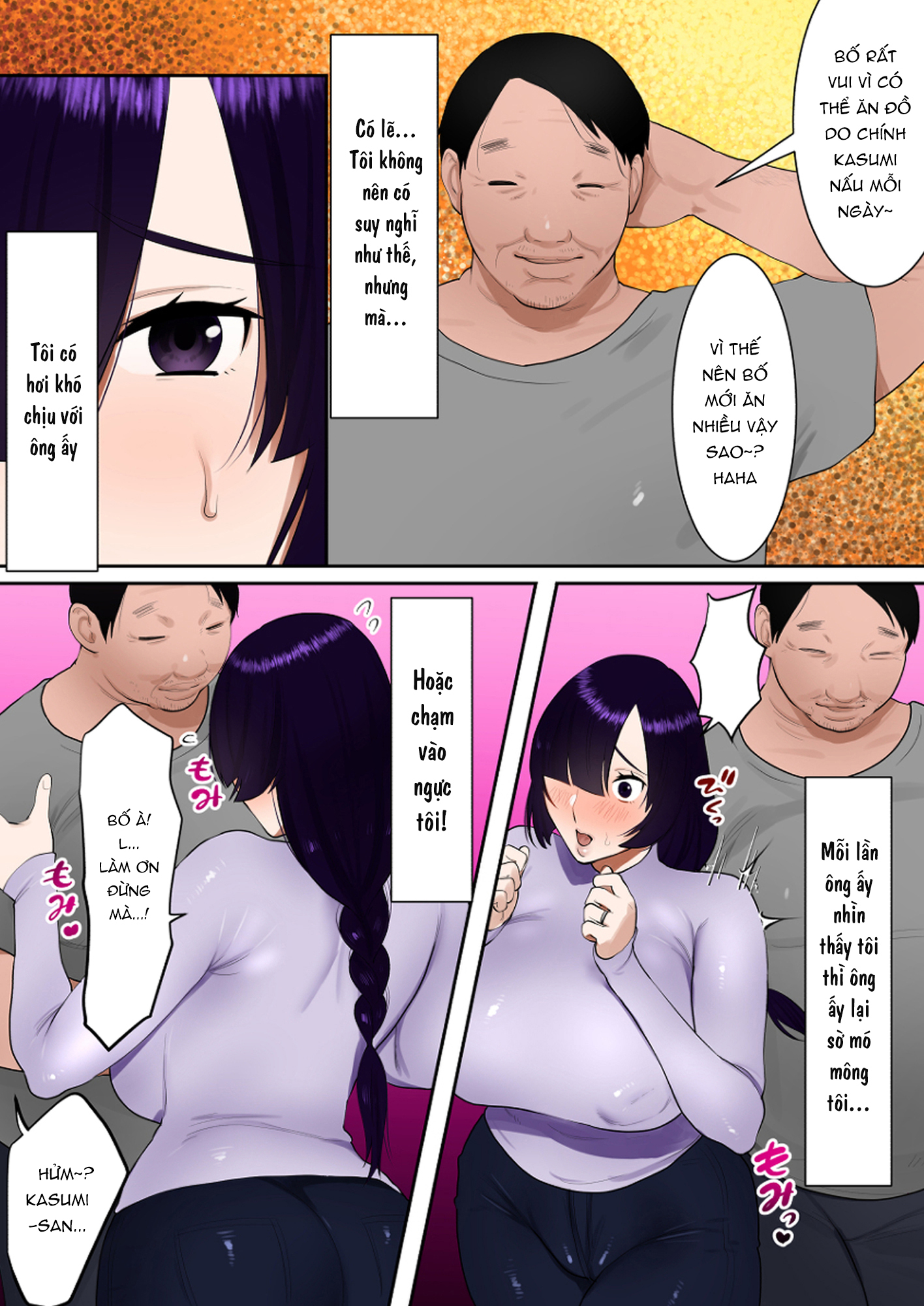 manhwax10.com - Truyện Manhwa Tennen Kyonyuuzuma, Gifu Ni Choukyou Sareru Chương 1 Trang 4