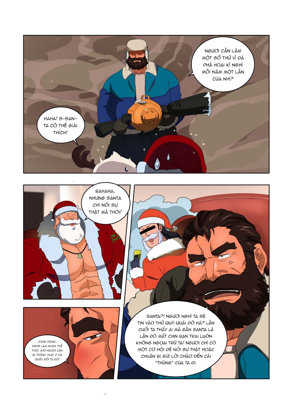 manhwax10.com - Truyện Manhwa Wet Christmas – League of Legends dj Chương Oneshot Trang 4