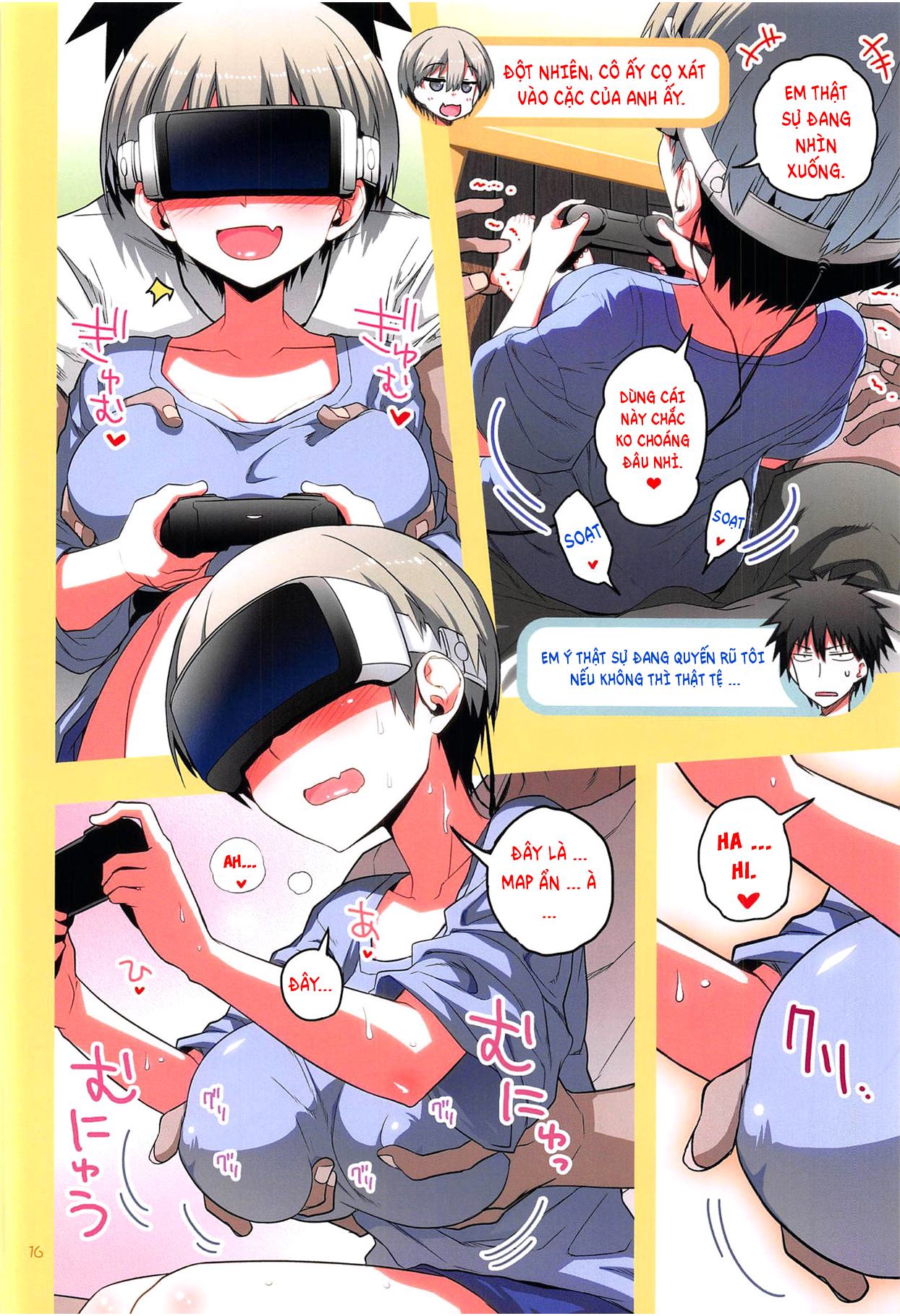 manhwax10.com - Truyện Manhwa Uzaki-chan muốn làm tình Chương Oneshot Trang 15