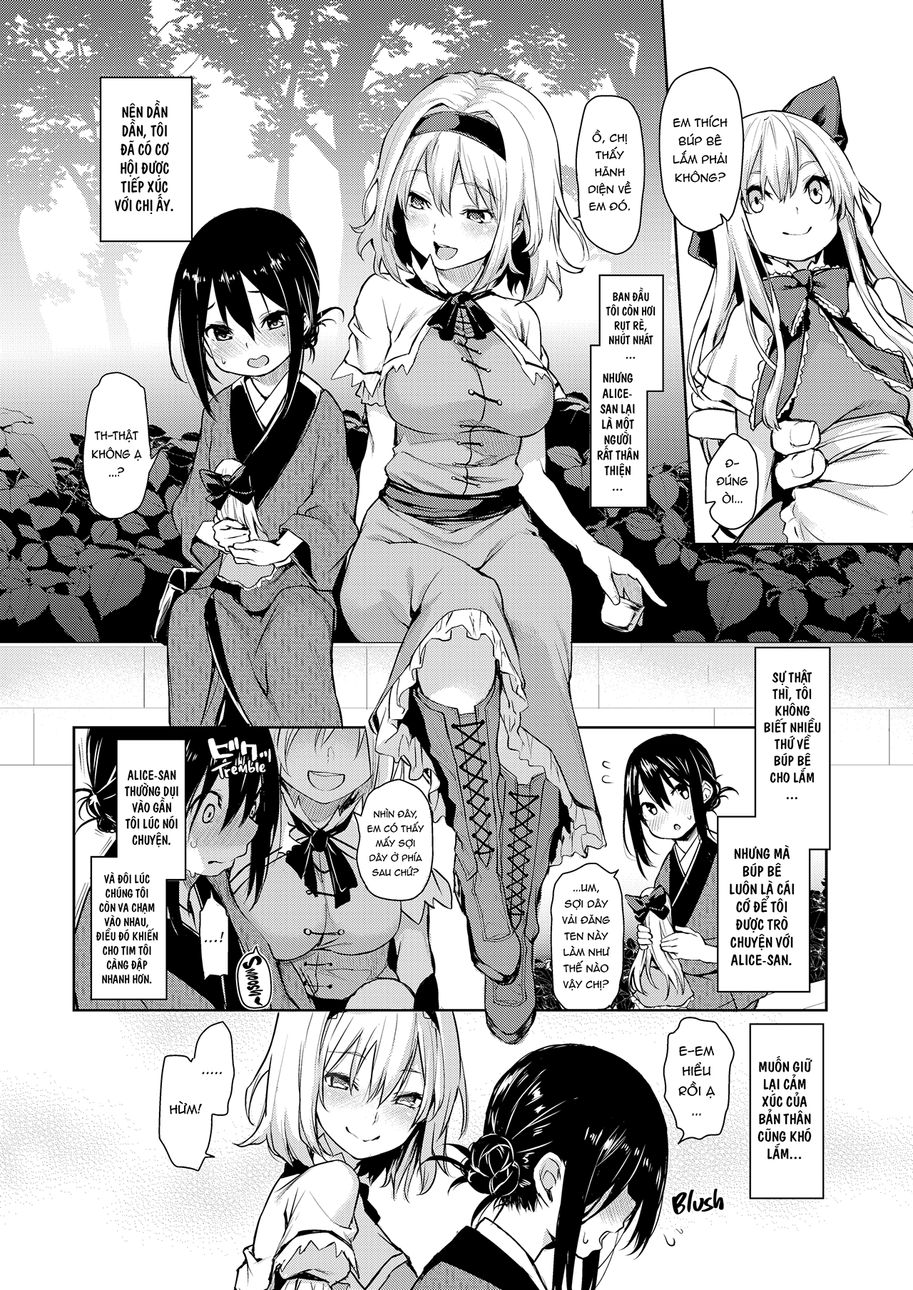 manhwax10.com - Truyện Manhwa Alice-san is So Good at Teasing! (Touhou) Chương Oneshot Trang 6