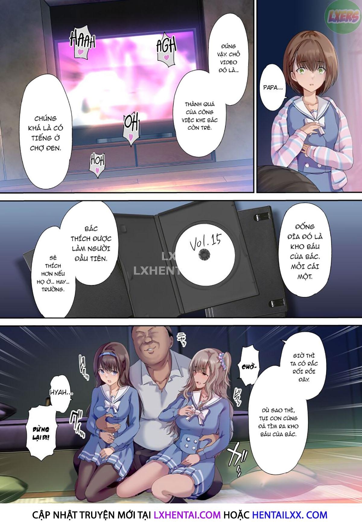 manhwax10.com - Truyện Manhwa Papa no Shinshitsu wa Musume Tomodachi no Tamariba Chương Oneshot Trang 14