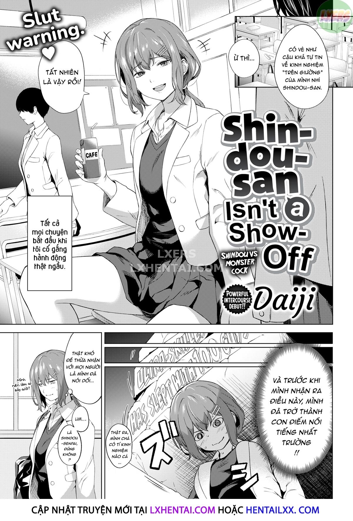 Shindou-san không hề phô trương Chương Oneshot Trang 5