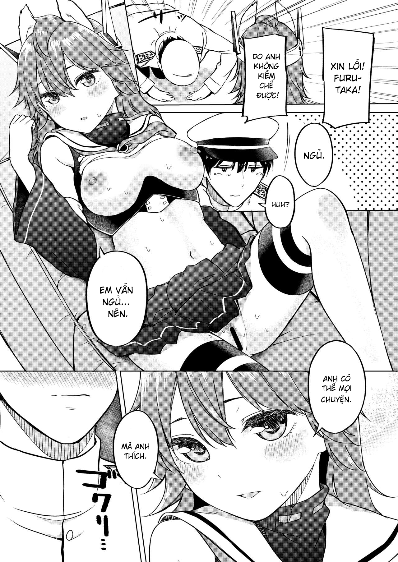 manhwax10.com - Truyện Manhwa Nemureru Umi No Hisho (Azur Lane) Chương Oneshot Trang 9