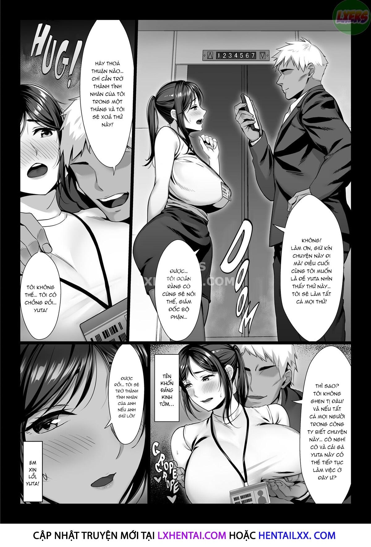 manhwax10.com - Truyện Manhwa Niizuma Joushi Wa Buka No Chinpo De Do-M Ochi Chương Oneshot Trang 13