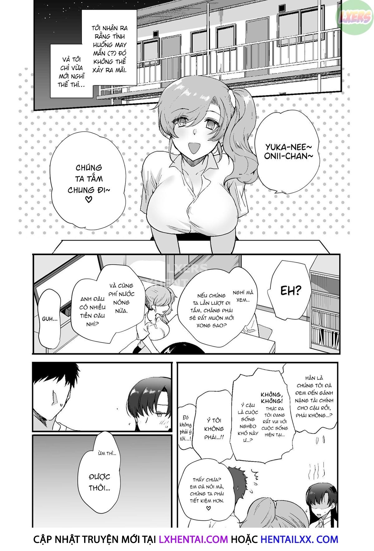 manhwax10.com - Truyện Manhwa My Roommates Are Way Too Lewd ~Living In A One-Room Apartment With Two Perverted Sisters~ Chương 2 Trang 5