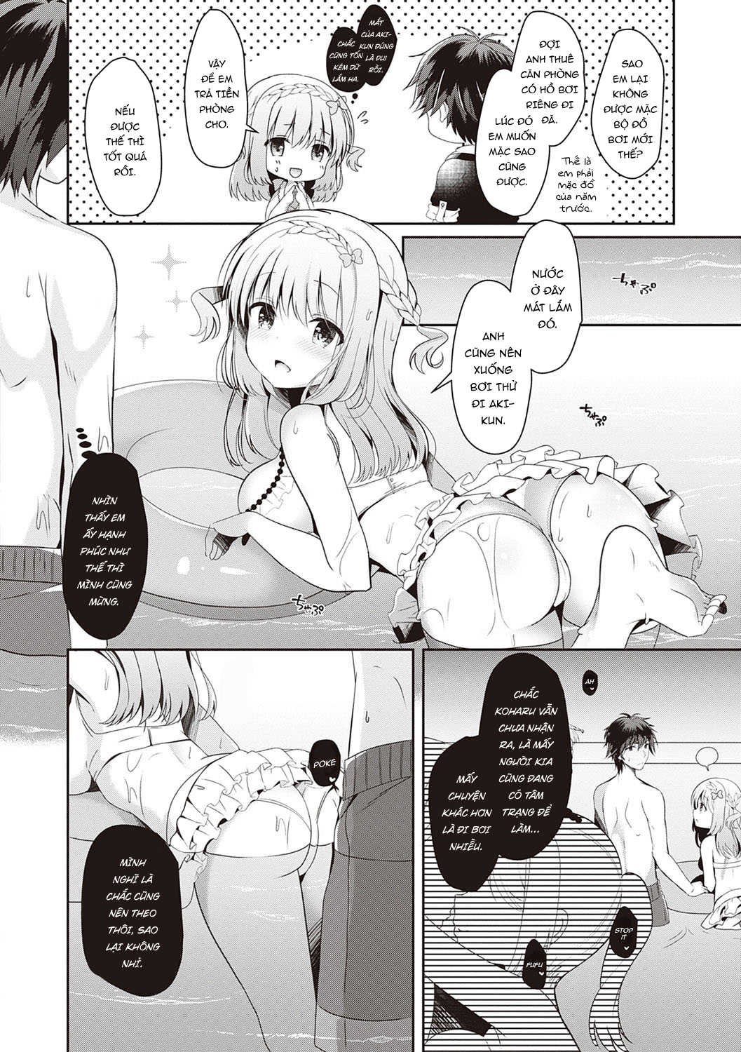 manhwax10.com - Truyện Manhwa Osananajimi de Koibito no Kanojo to Shitai Koto Zenbu Chương 3 T i b b i c ng v i ng i b n th i th u Trang 4