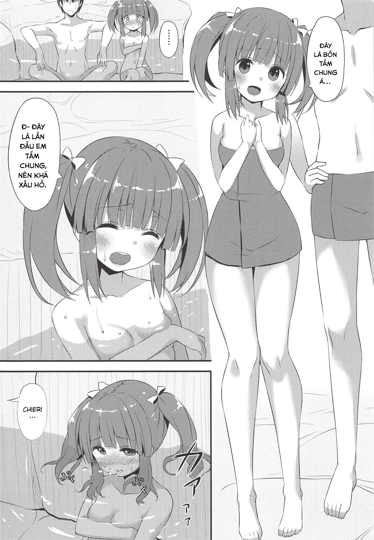 manhwax10.com - Truyện Manhwa Suối nước nóng, Yukata và làm tình với Chieri. (THE IDOLM@STER CINDERELLA GIRLS) Chương Oneshot Trang 6