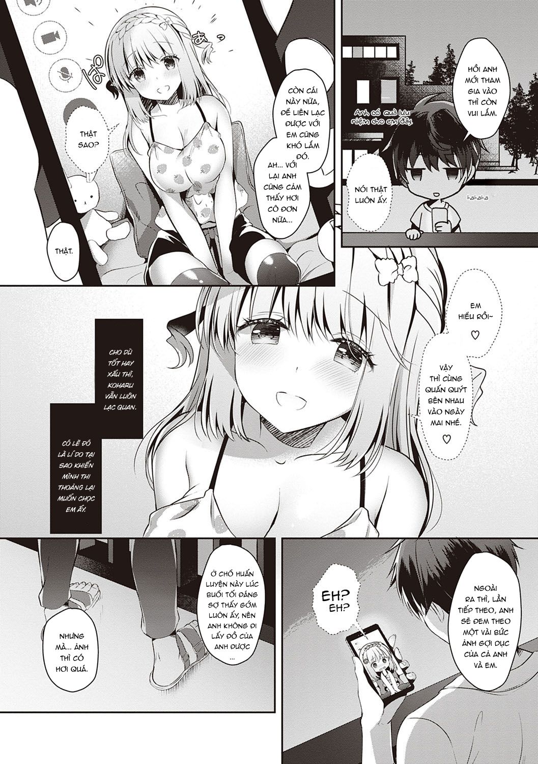 manhwax10.com - Truyện Manhwa Osananajimi de Koibito no Kanojo to Shitai Koto Zenbu Chương 4 Trang 2