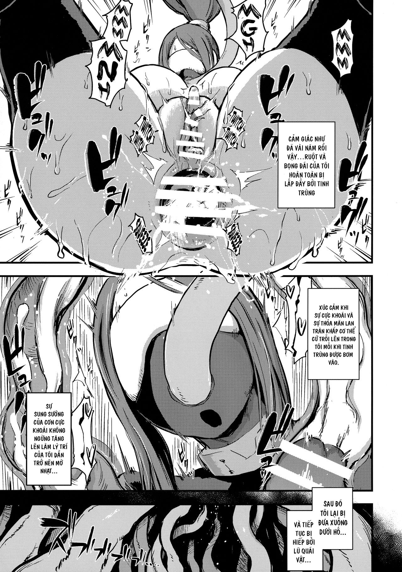 Majuu Teikoku Hishi Chuu Otto no Tame ni Kairaku Goumon ni Taeru Boukoku no Ouhi 2 Chương Oneshot Trang 15