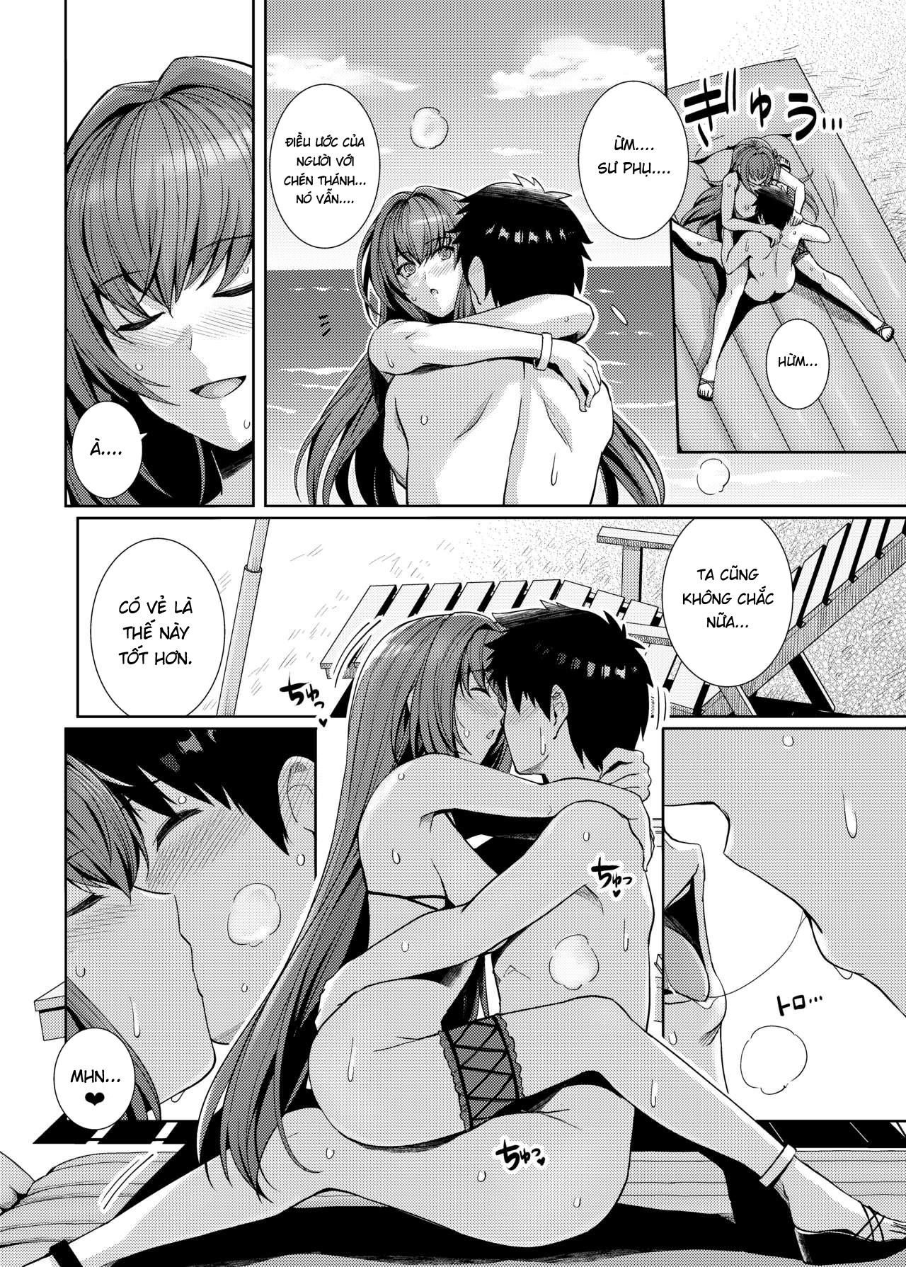 manhwax10.com - Truyện Manhwa Mizugi Shishou to Koibito Ecchi Suru Hon Chương B n c che Trang 17