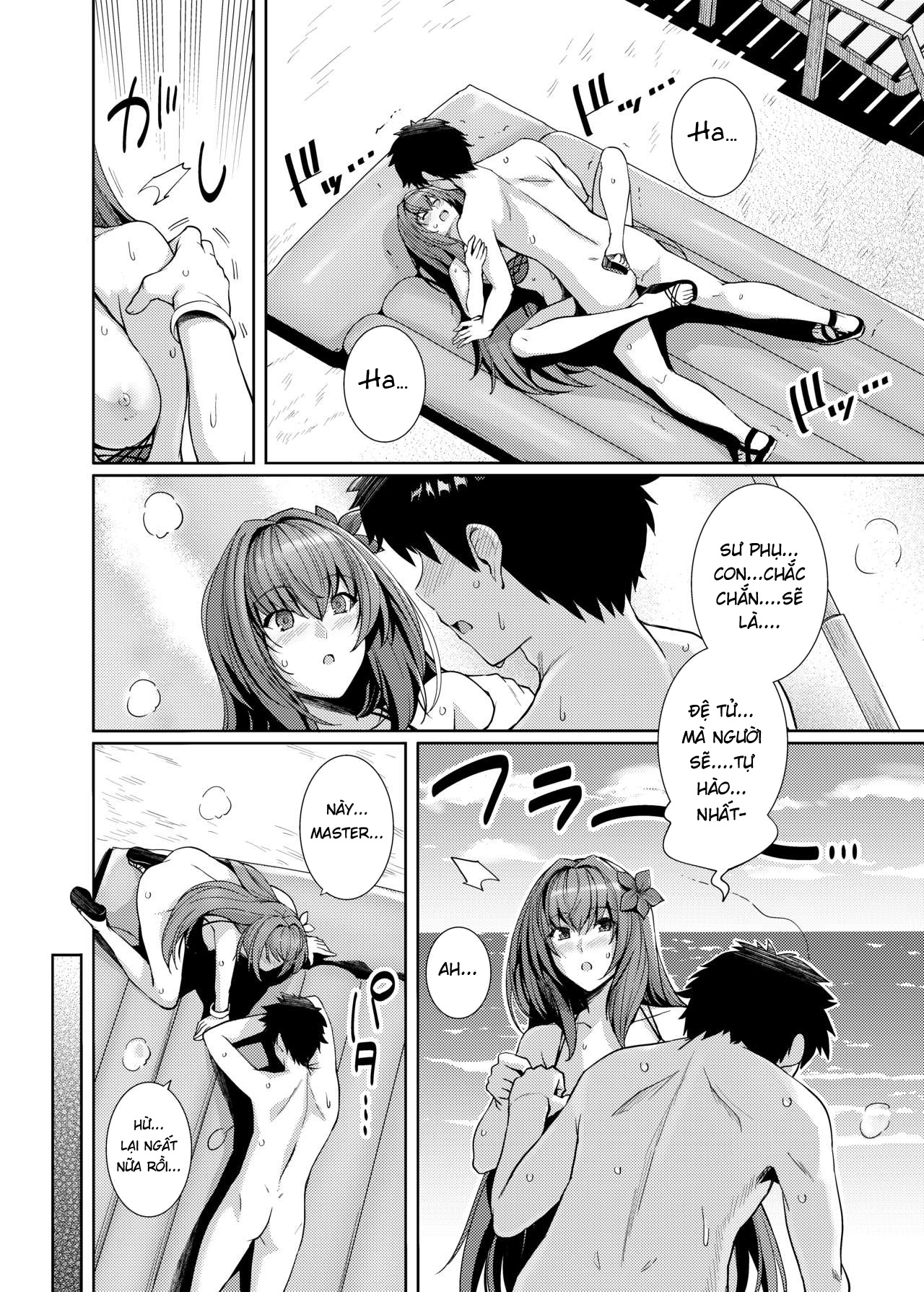 manhwax10.com - Truyện Manhwa Mizugi Shishou to Koibito Ecchi Suru Hon Chương B n c che Trang 21