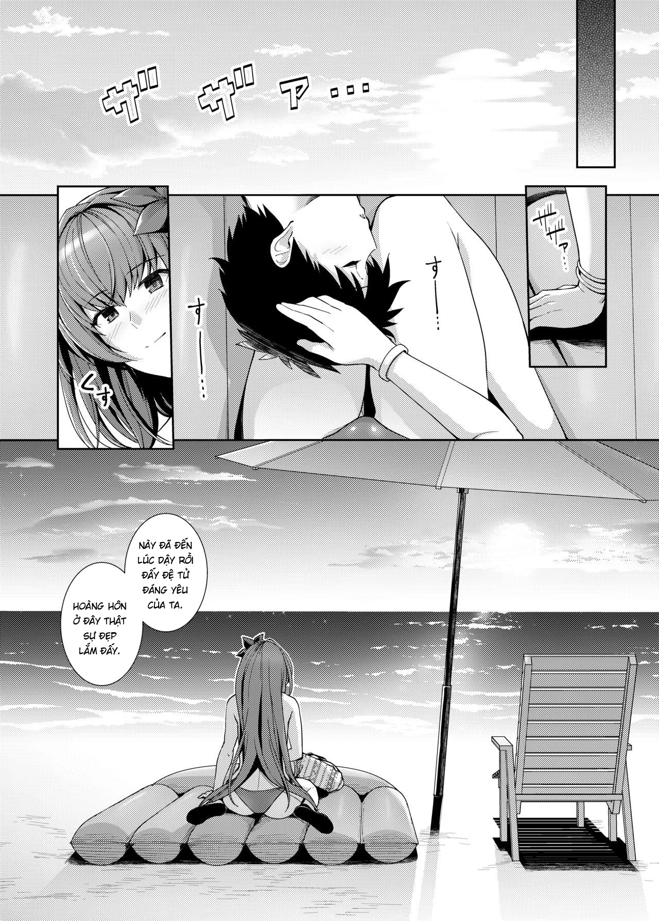 manhwax10.com - Truyện Manhwa Mizugi Shishou to Koibito Ecchi Suru Hon Chương B n c che Trang 22