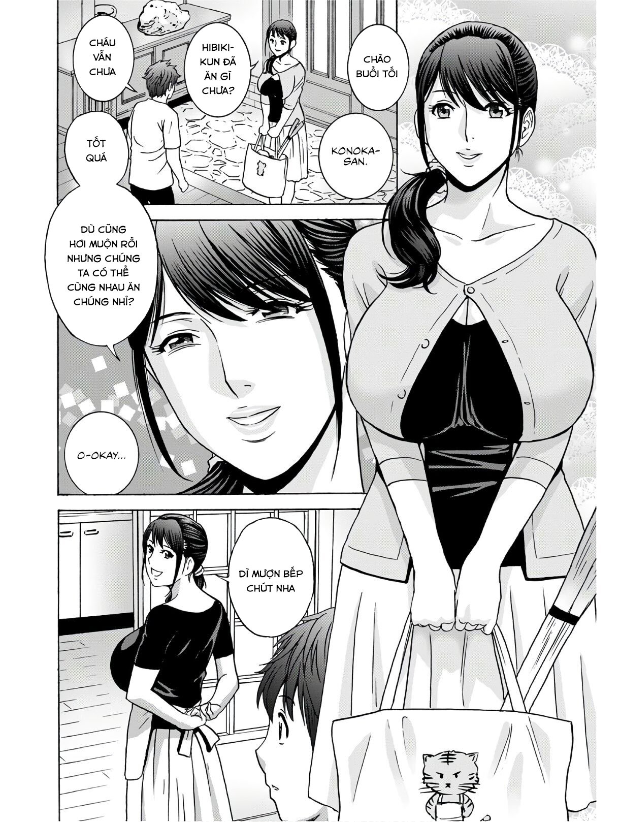 manhwax10.com - Truyện Manhwa Yarashii oba-san Chương 1 Trang 10