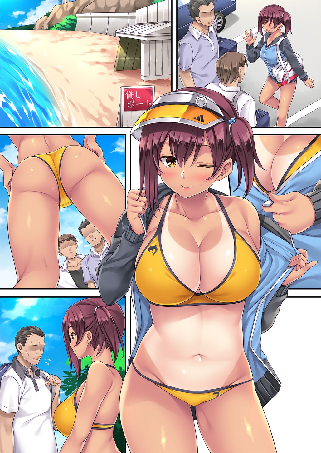 manhwax10.com - Truyện Manhwa Natsu Gasshuku De Hamerareta Instructor Chương Oneshot Artist CG Trang 6