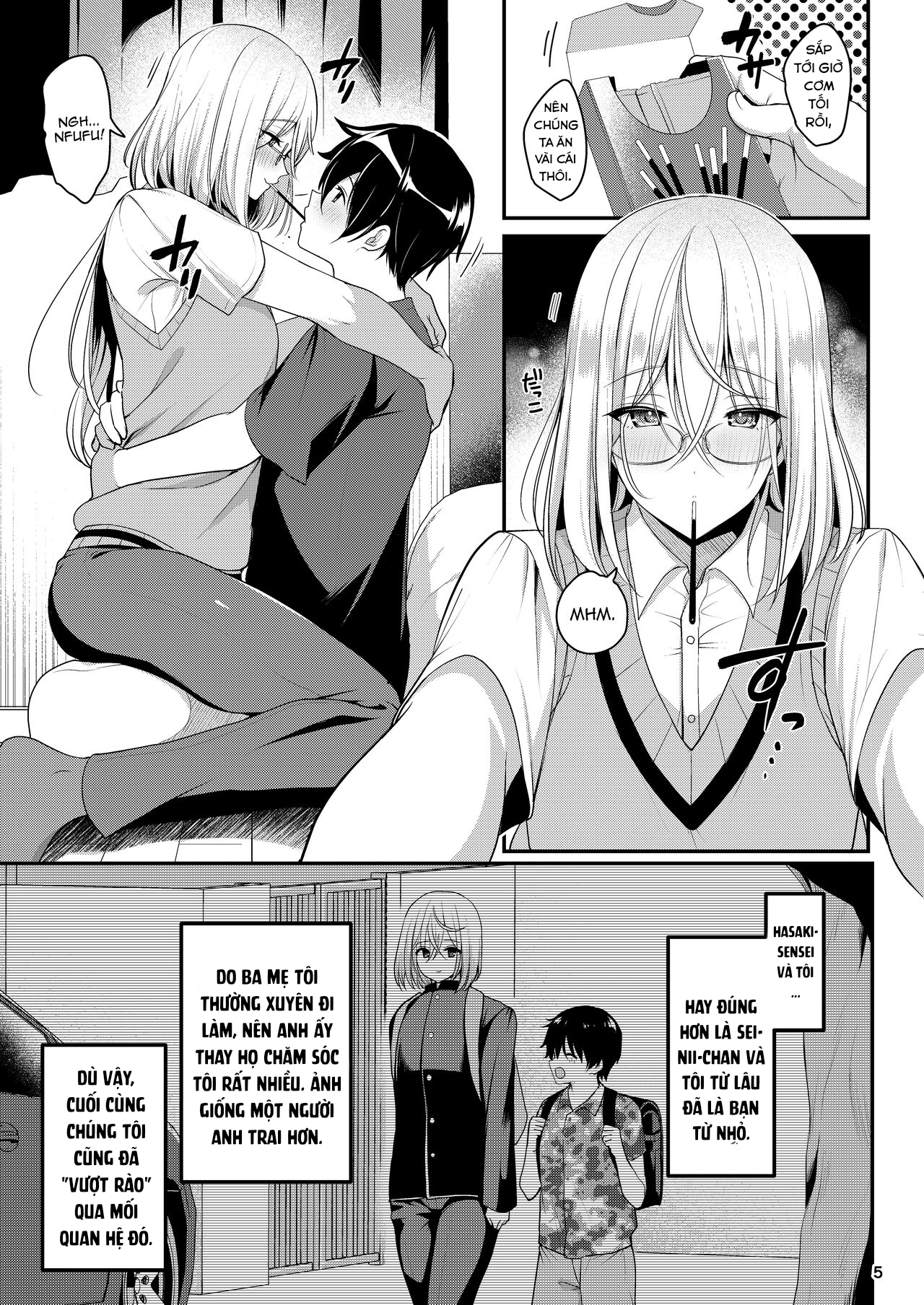 manhwax10.com - Truyện Manhwa Cool Bijin na Sensei ga Ore ni Dake Amaenbo de Komatte Imasu Chương Oneshot m p Trang 7