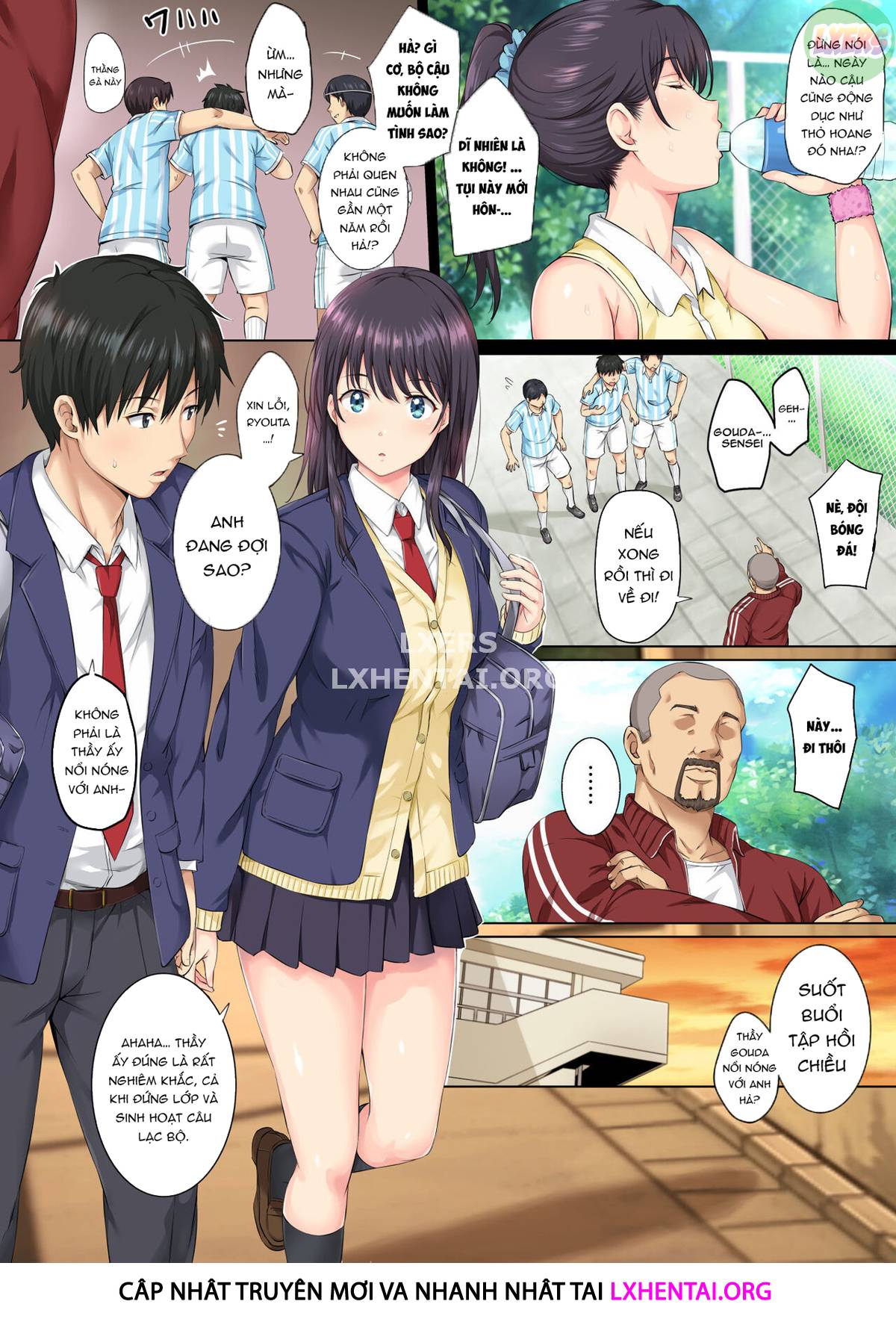 manhwax10.com - Truyện Manhwa Soshite Watashi wa Kyou mo Ano Otoko ni Taberareru Chương 1 Trang 7