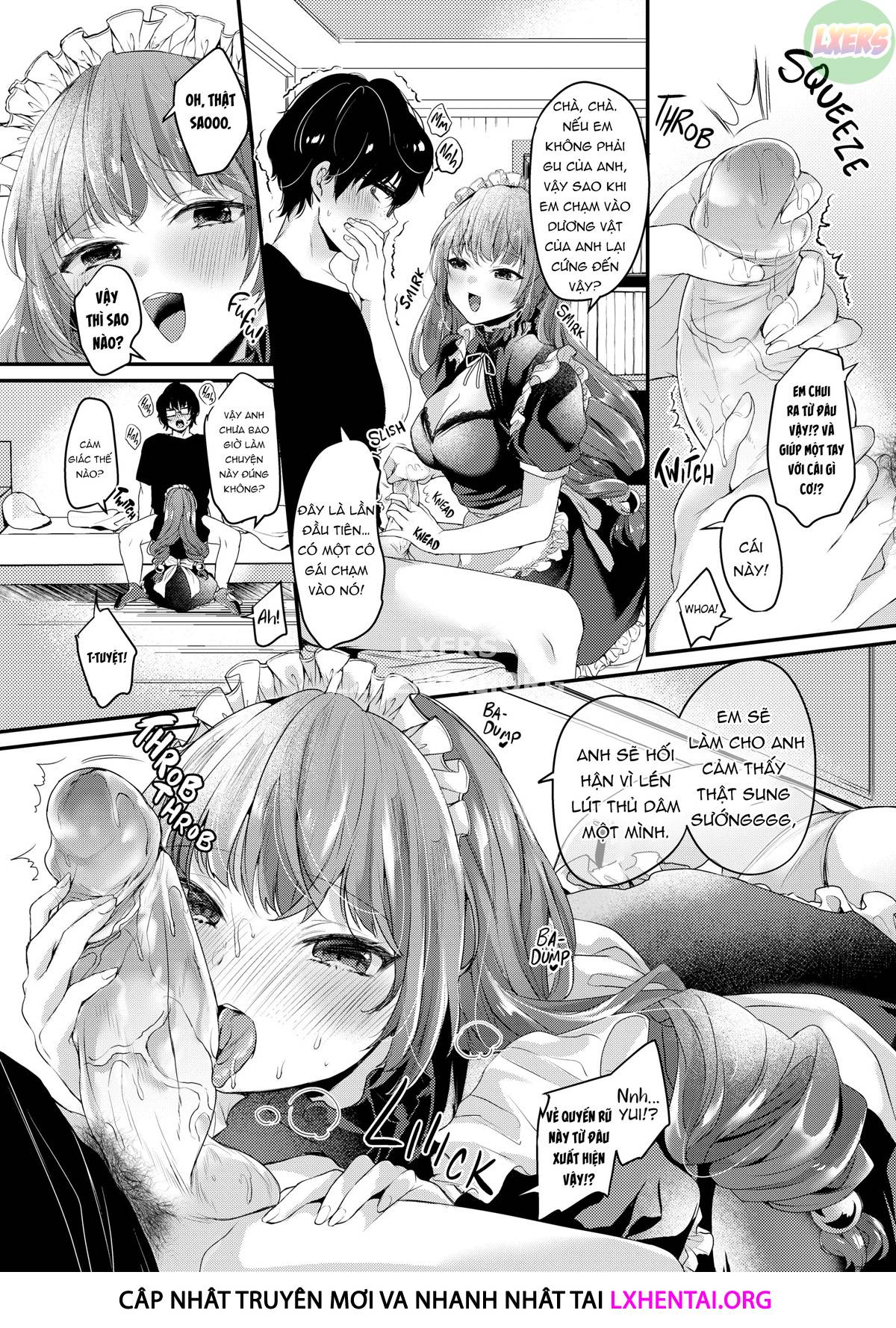 manhwax10.com - Truyện Manhwa Ngất ngây ngọt ngào nóng bỏng Chương 2 The Tsundere Little Sister Maid Android Wants Attention Trang 10