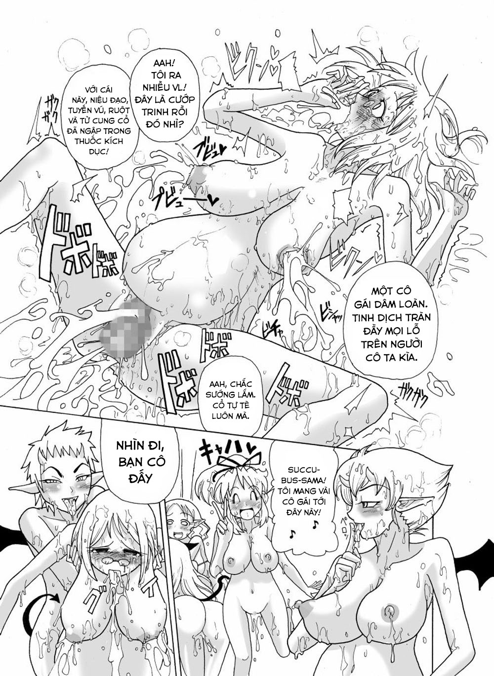 manhwax10.com - Truyện Manhwa Kankin Tairankou!! Succubus no Kan Chương Oneshot Trang 32