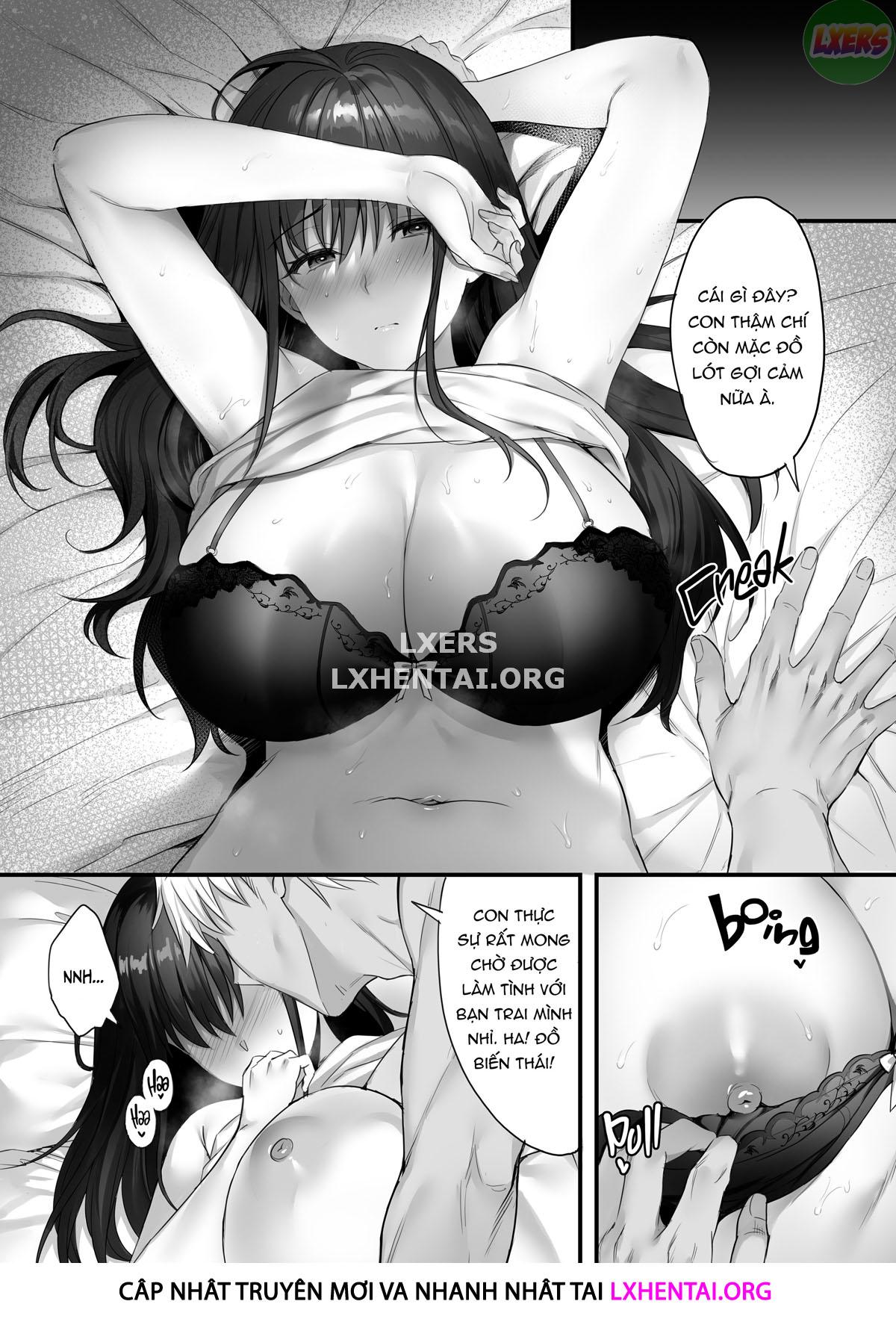 manhwax10.com - Truyện Manhwa Kareshi ga Iru no ni Gifu ni Mainichi Sex o Kyouyou sarete imasu. Chương Oneshot Trang 25