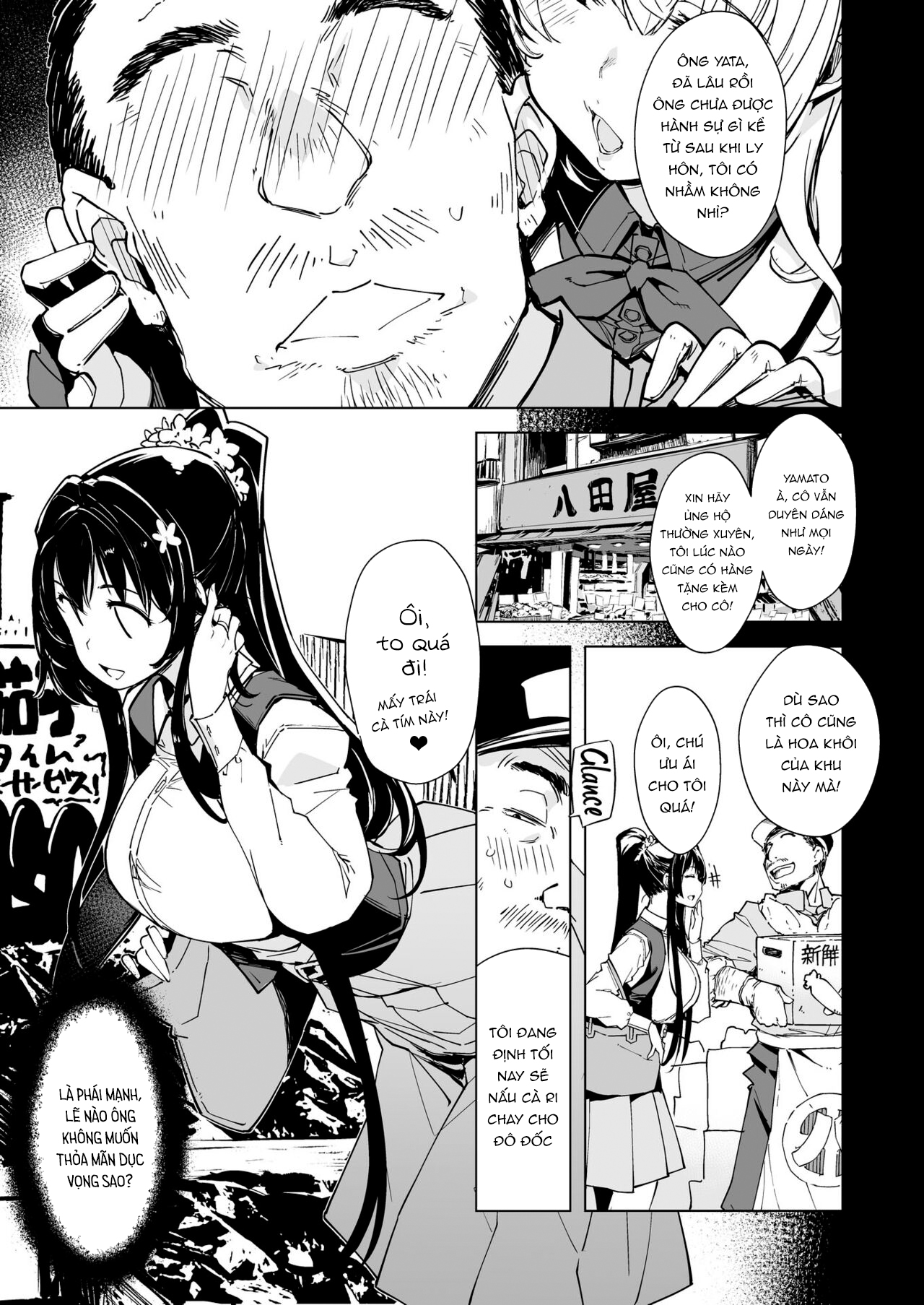 manhwax10.com - Truyện Manhwa Hishokan Kashima No Houkokusho Chương 1shot Trang 8