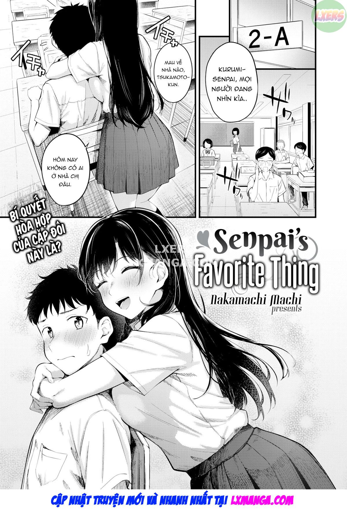 Senpai no Sukinamono Chương Oneshot Trang 4