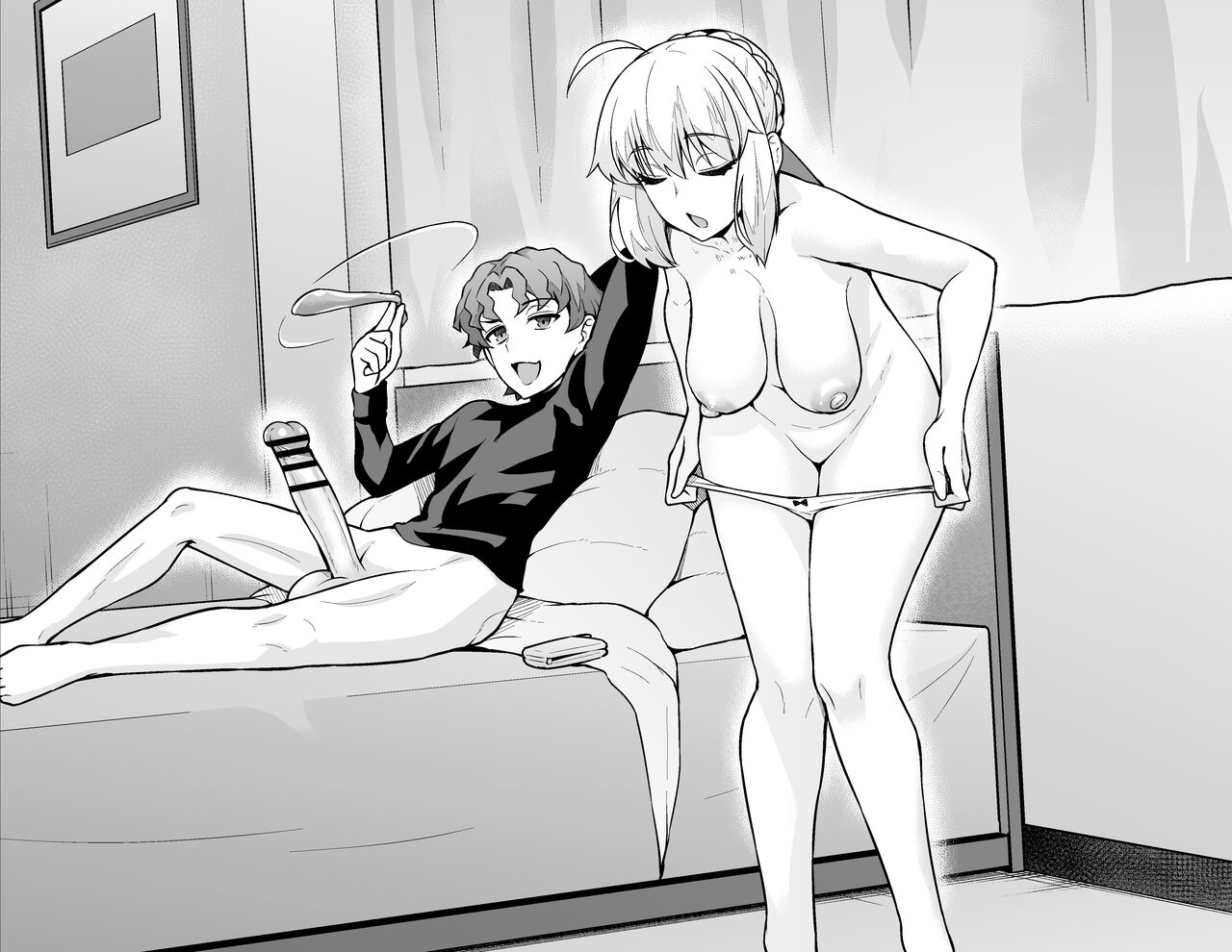 manhwax10.com - Truyện Manhwa Saber và Shinji ngoại tình Chương Oneshot Trang 17