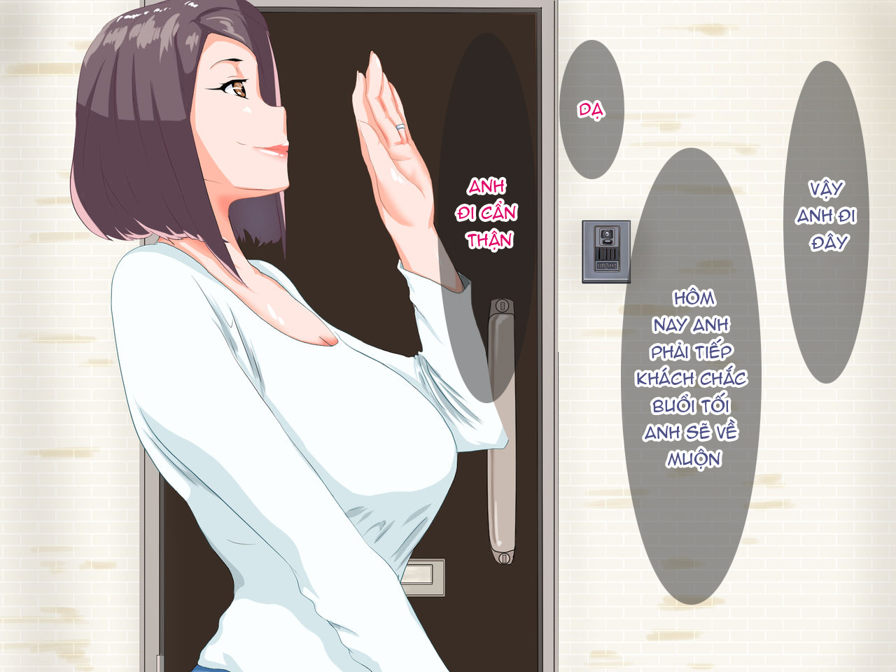 manhwax10.com - Truyện Manhwa Yoru no Seikatsu de Mitasarenai Bakunyuu Hitozuma Oba-san to. Chương 5 End Trang 8