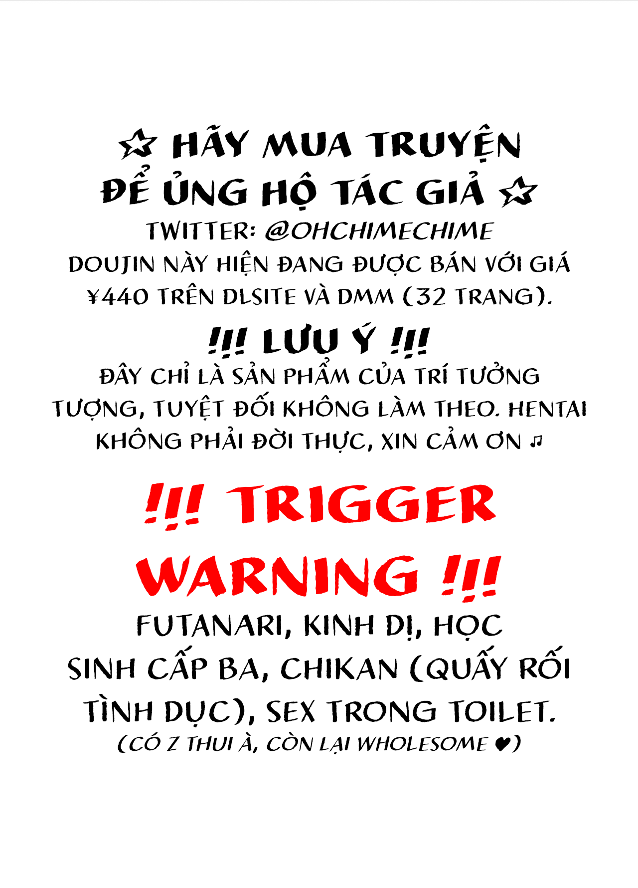 manhwax10.com - Truyện Manhwa Mình, WC, và futanari Hanako-san Chương S wa s wa Trang 1