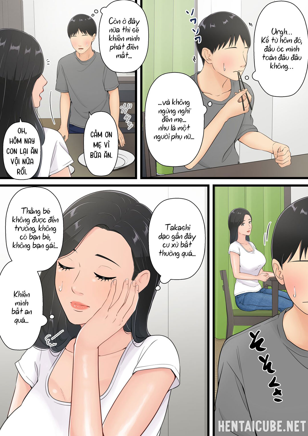 manhwax10.com - Truyện Manhwa Người mẹ tốt chịu thua trước cu con trai Chương Oneshot Trang 10