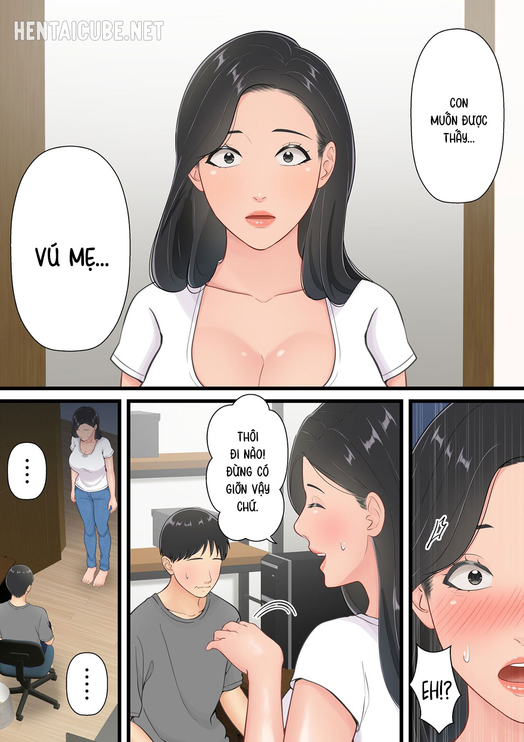 manhwax10.com - Truyện Manhwa Người mẹ tốt chịu thua trước cu con trai Chương Oneshot Trang 15