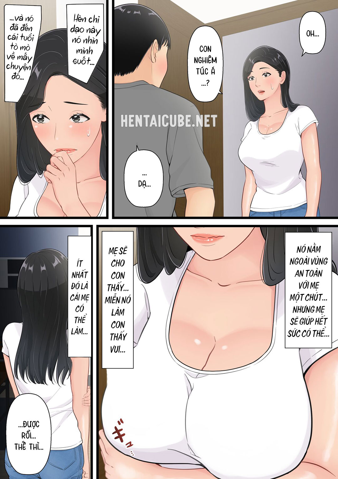 manhwax10.com - Truyện Manhwa Người mẹ tốt chịu thua trước cu con trai Chương Oneshot Trang 16