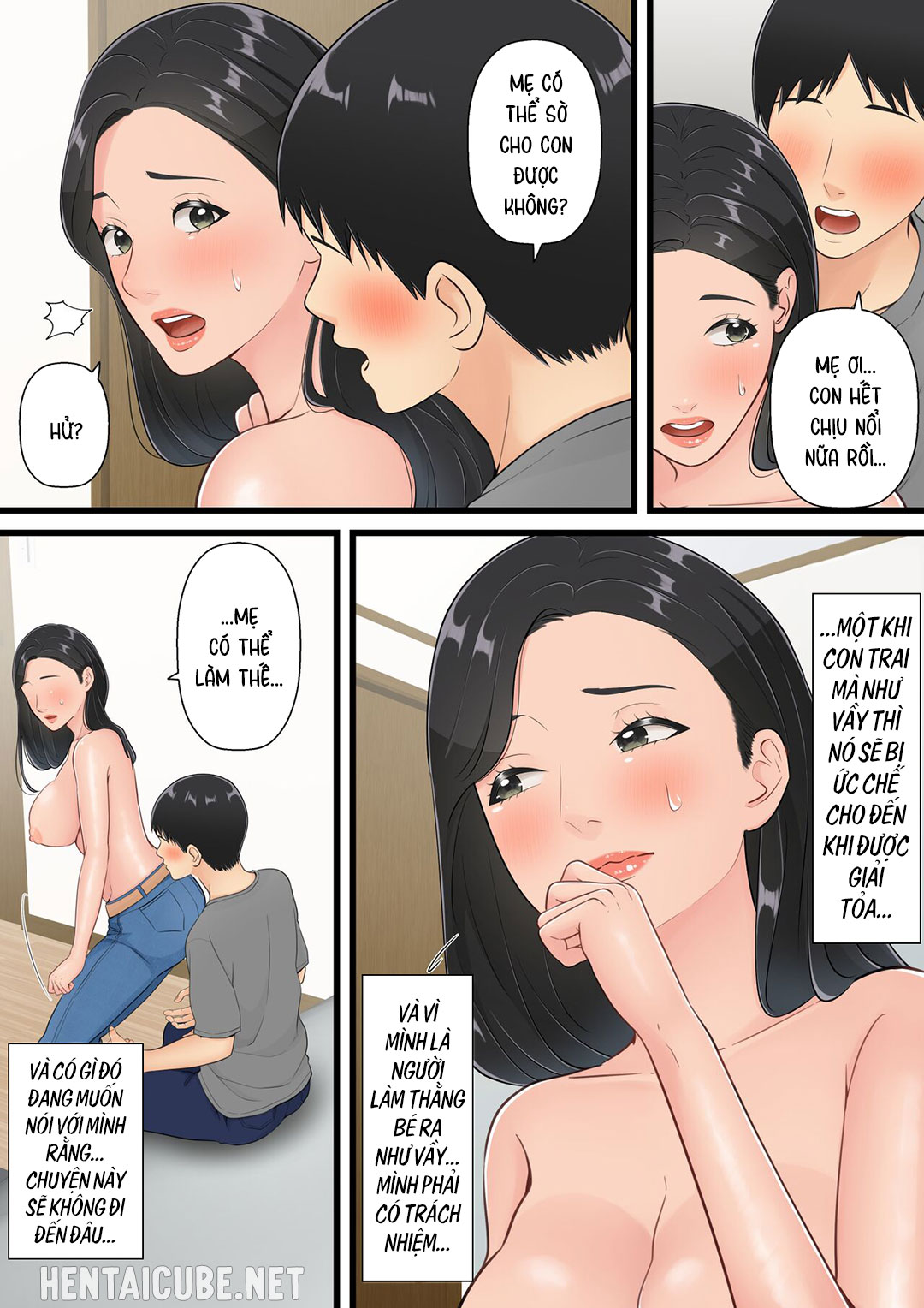 manhwax10.com - Truyện Manhwa Người mẹ tốt chịu thua trước cu con trai Chương Oneshot Trang 22