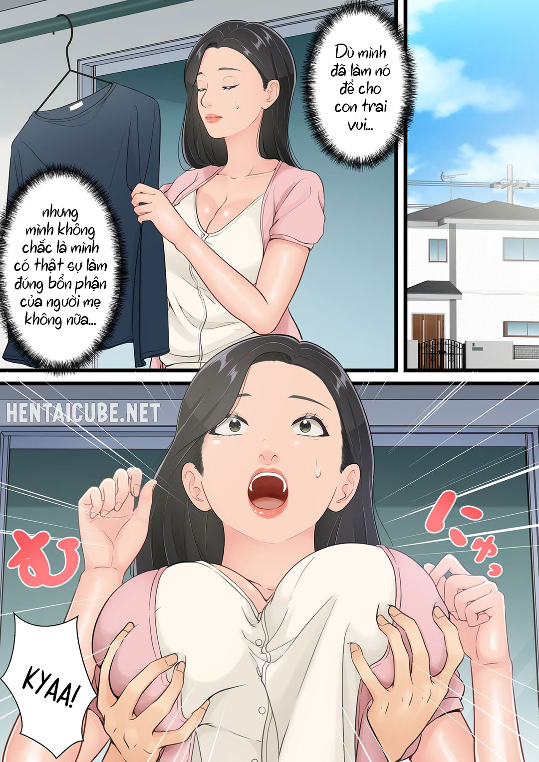 manhwax10.com - Truyện Manhwa Người mẹ tốt chịu thua trước cu con trai Chương Oneshot Trang 27