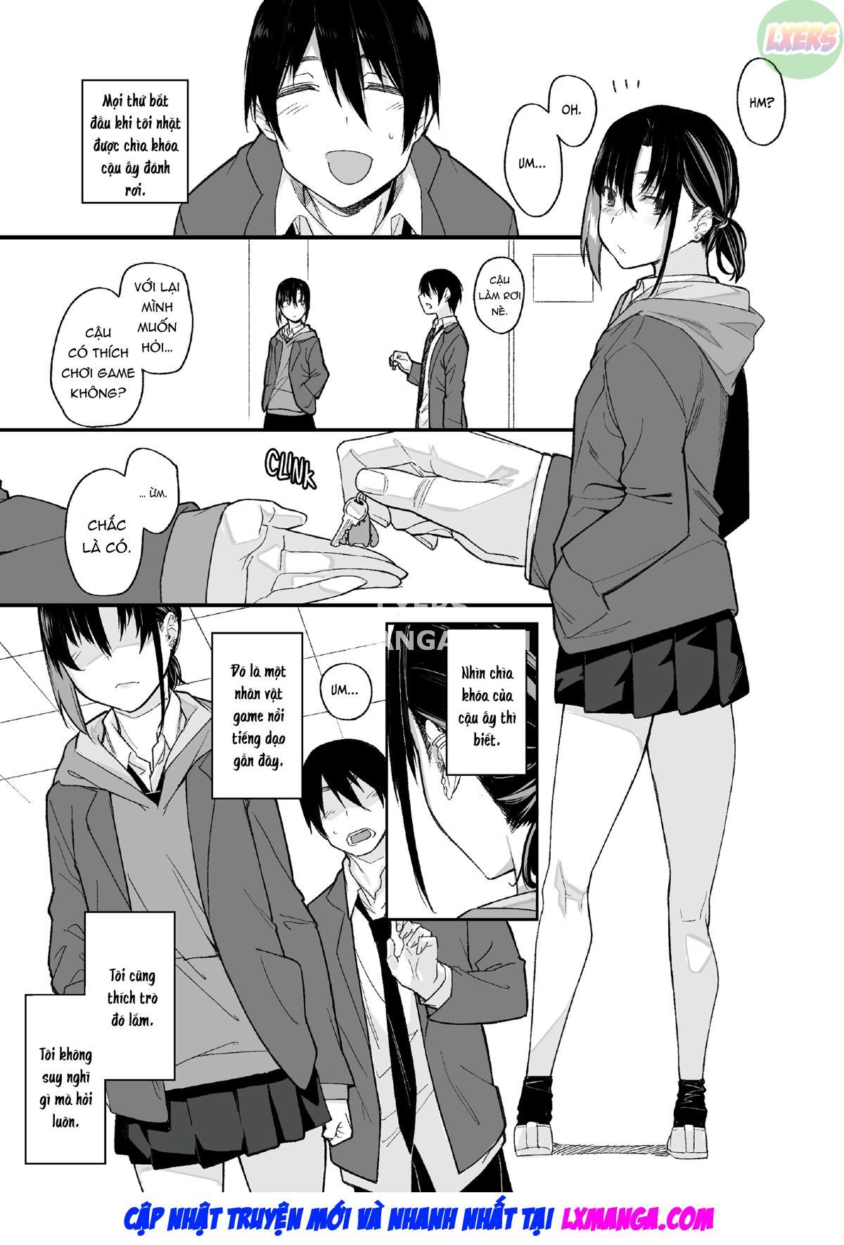 manhwax10.com - Truyện Manhwa Boku no Ie ga Class no Furyou Musume ni Iribitararete iru Ken. Chương 1 Kh ng che Trang 10