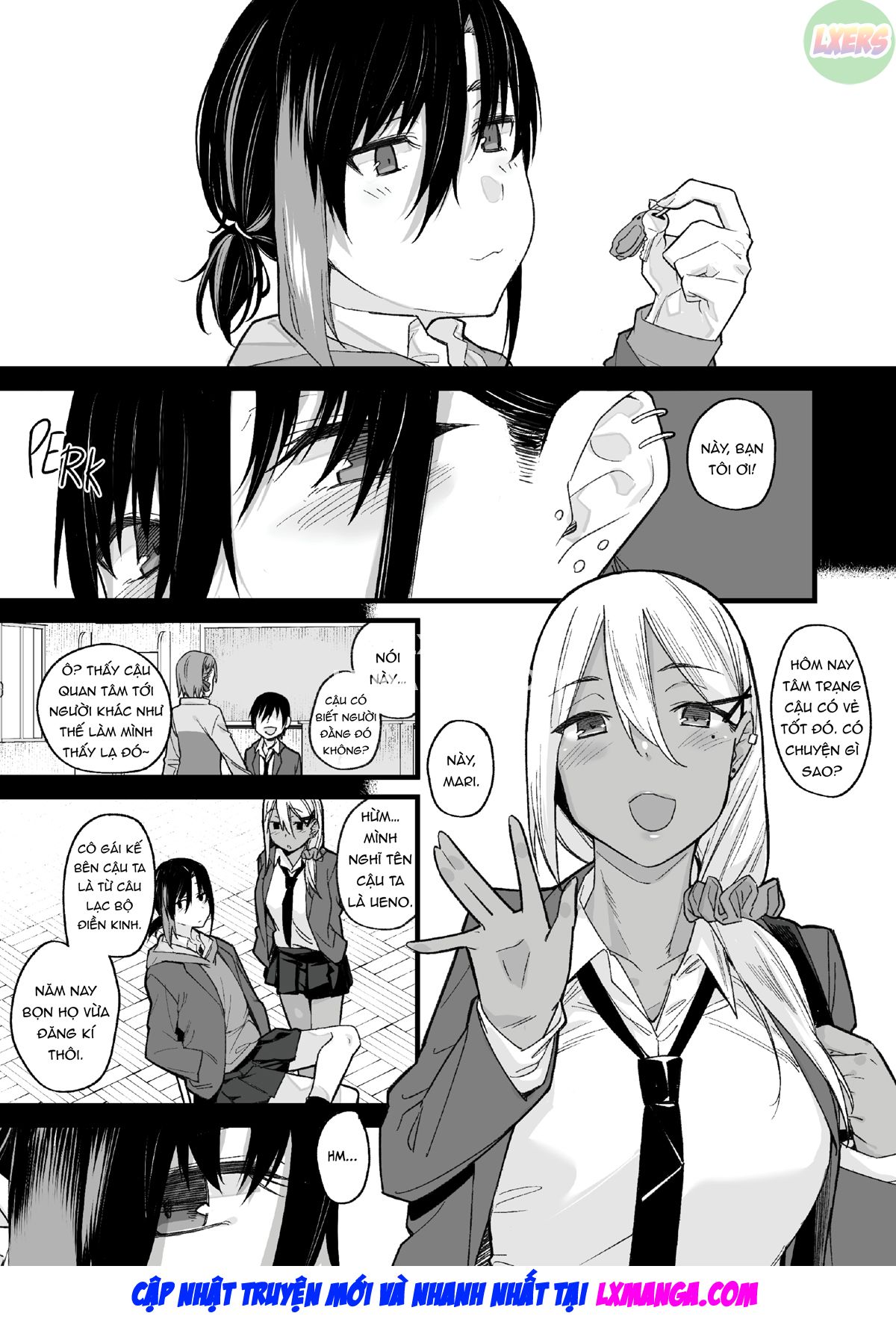 manhwax10.com - Truyện Manhwa Boku no Ie ga Class no Furyou Musume ni Iribitararete iru Ken. Chương 1 Kh ng che Trang 12