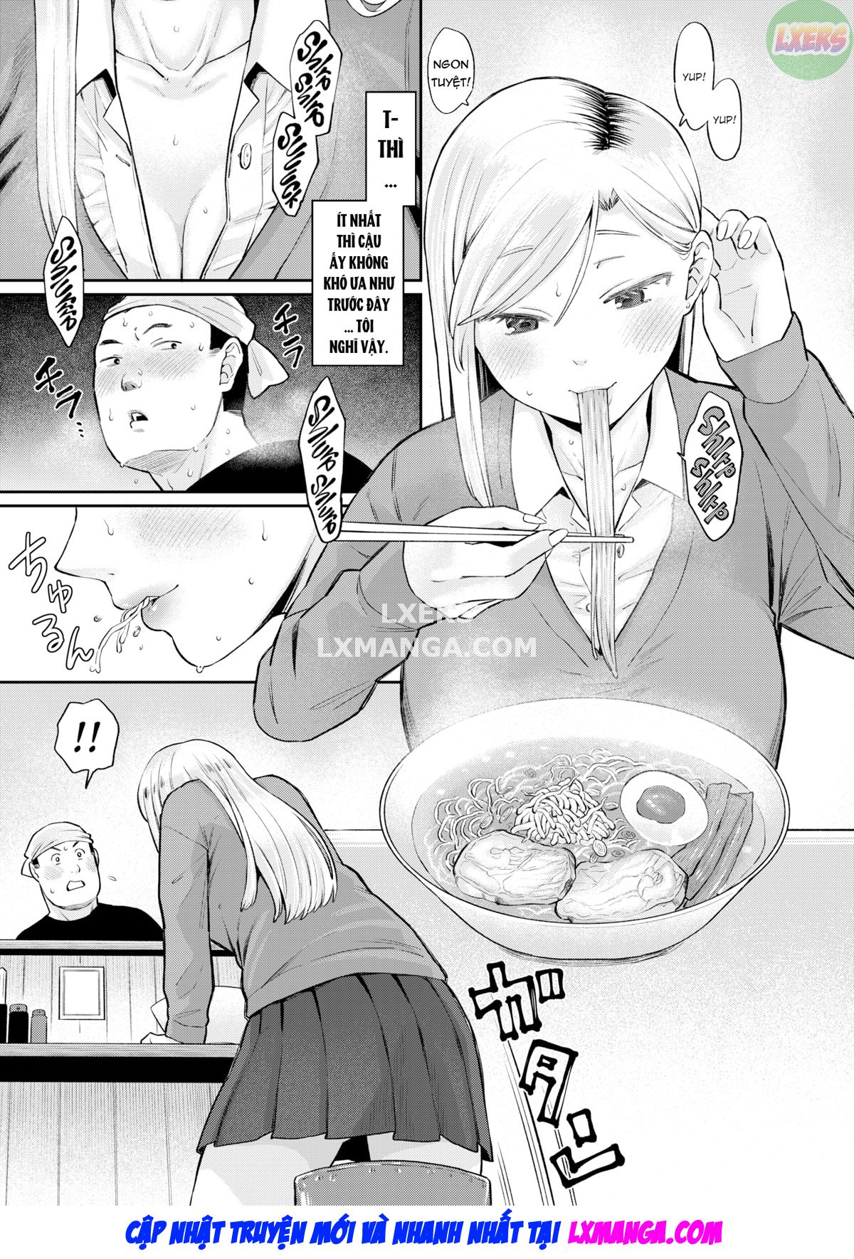 manhwax10.com - Truyện Manhwa Một bát mỳ Ramen & Cậu Chương Oneshot Trang 8