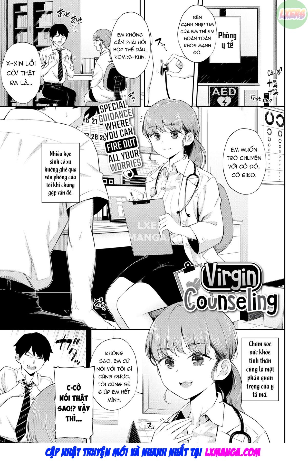 manhwax10.com - Truyện Manhwa Doutei Counseling ♥ Chương Oneshot Trang 4