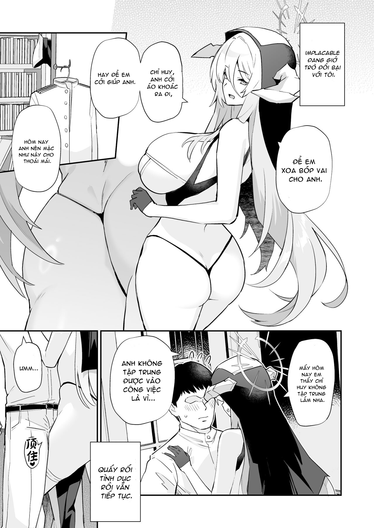 manhwax10.com - Truyện Manhwa AzuLan Shikoshiko Bokou Seikatsu 4 (Azur Lane) Chương Oneshot Trang 7