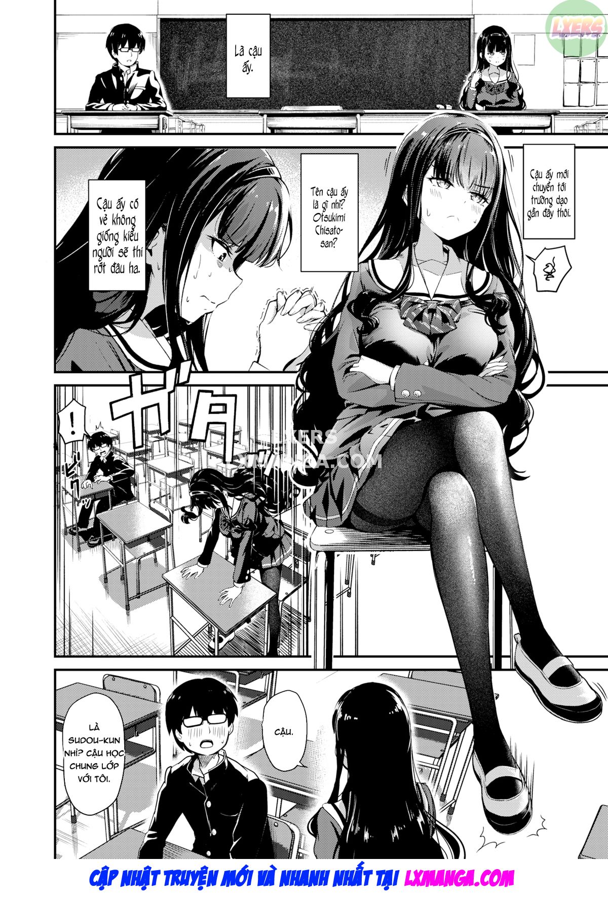 manhwax10.com - Truyện Manhwa Otsukimi-san wa Benkyou ga Dekinai Chương Oneshot Trang 5