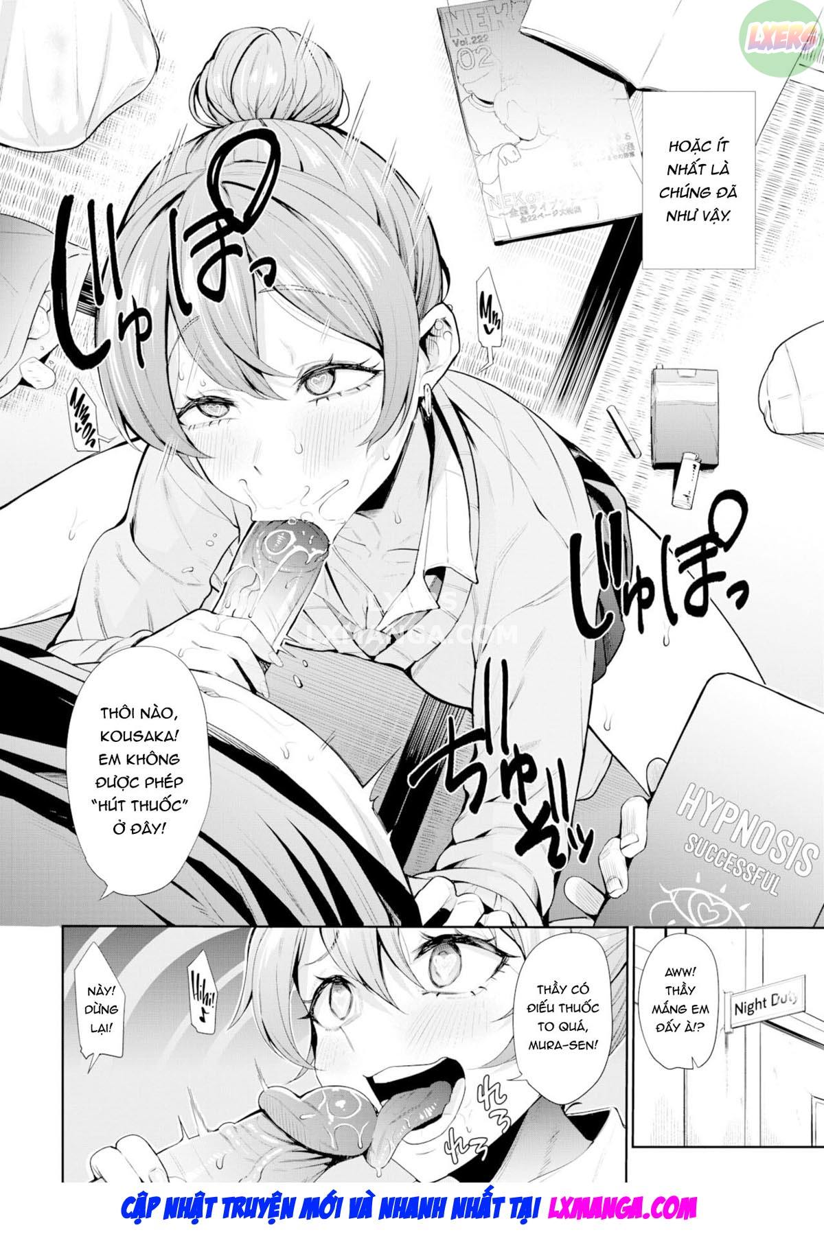 manhwax10.com - Truyện Manhwa Saimin Shidou ~Furyou JK ni Hakudaku o~ Chương Oneshot Trang 5