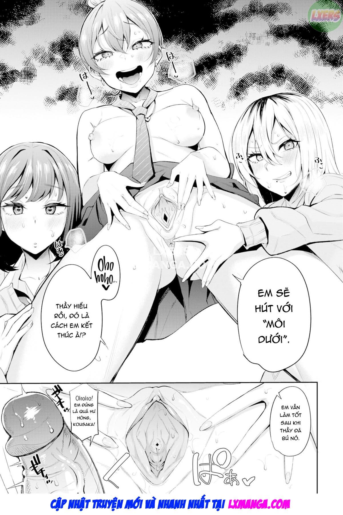 manhwax10.com - Truyện Manhwa Saimin Shidou ~Furyou JK ni Hakudaku o~ Chương Oneshot Trang 14