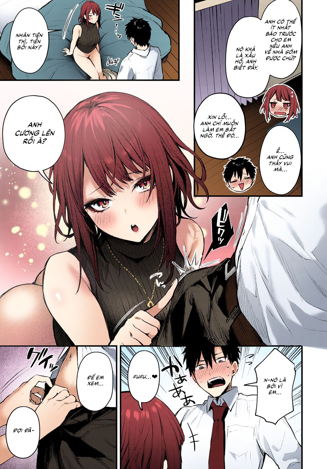 manhwax10.com - Truyện Manhwa Machikirenai Kouhai Kanojo Tsujinaka-Chan Chương Oneshot Trang 8