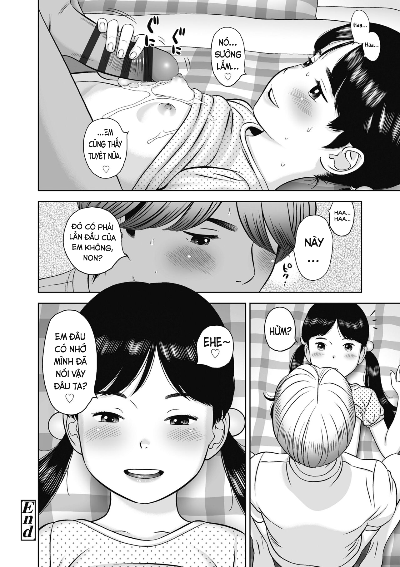 manhwax10.com - Truyện Manhwa Bóp Ngực Em Gái Chương Oneshot Trang 12